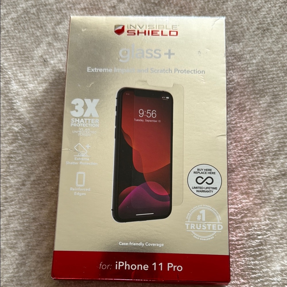 Glass+ Screen Protector for iPhone 11 Pro - Clear